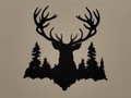 Reindeer wall art