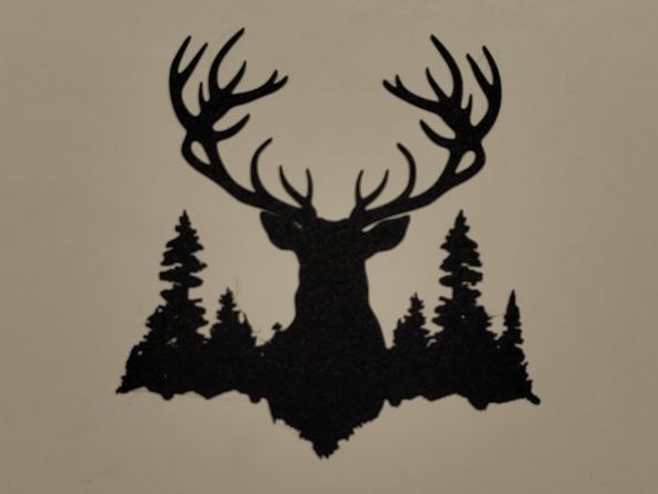 Reindeer wall art