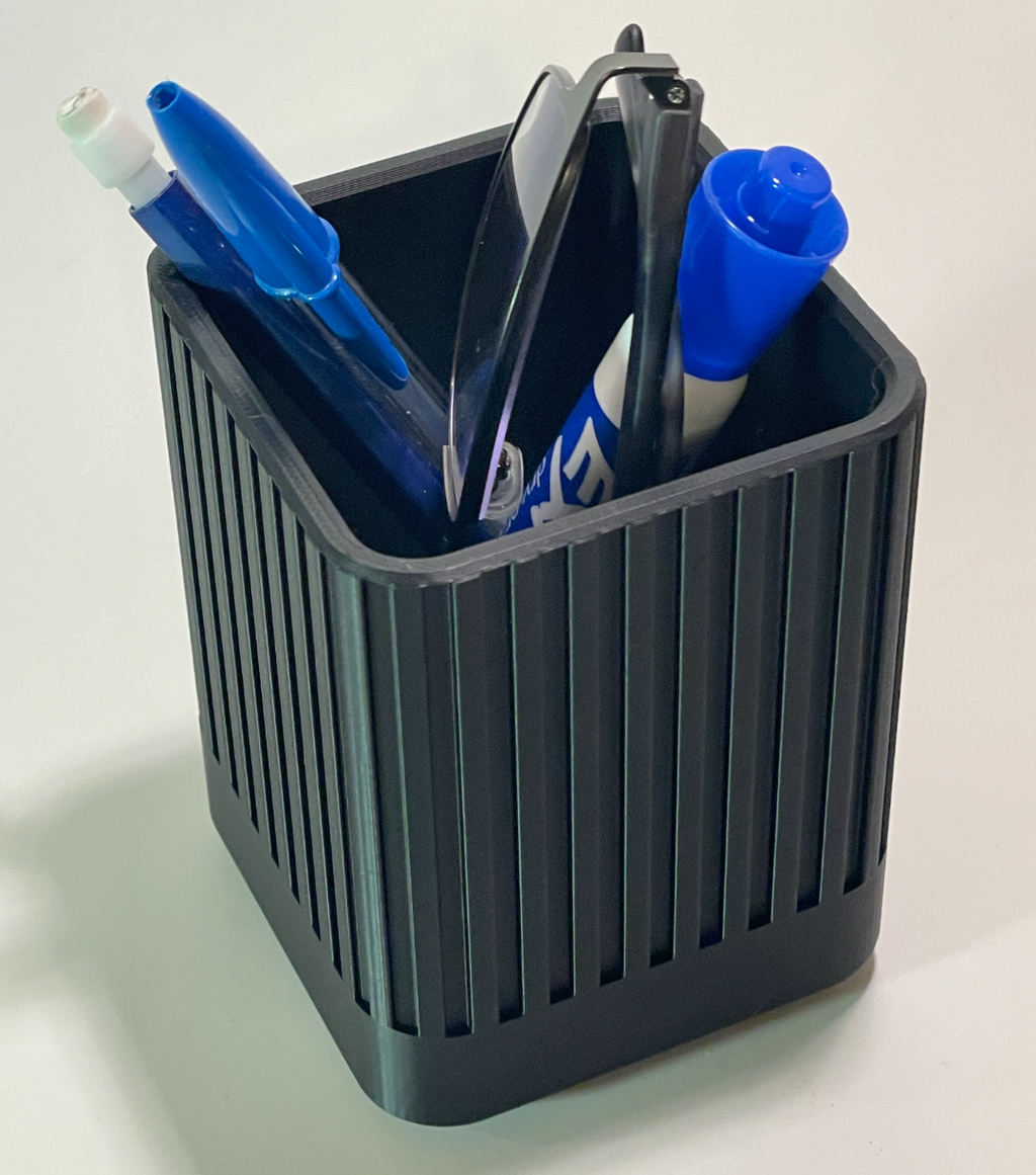 Square Pencil/Pen Holder for Desk