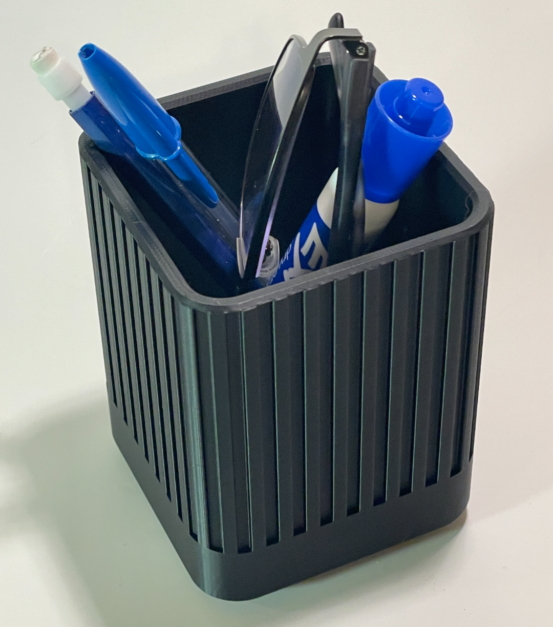 Square Pencil/Pen Holder for Desk
