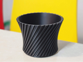 Twisted Plant Pot 1L