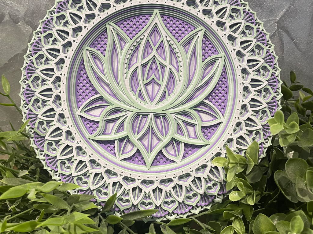 Customizable Layered Mandala