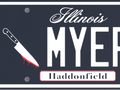 Halloween Myers Sign