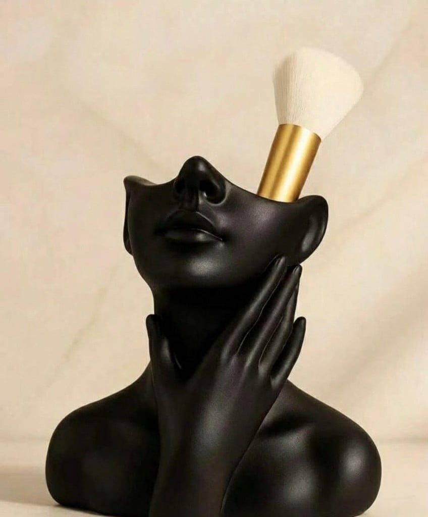 VASO BUSTO / PORTA PENNELLI