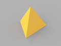 Low Poly Spheres: Tetrahedron