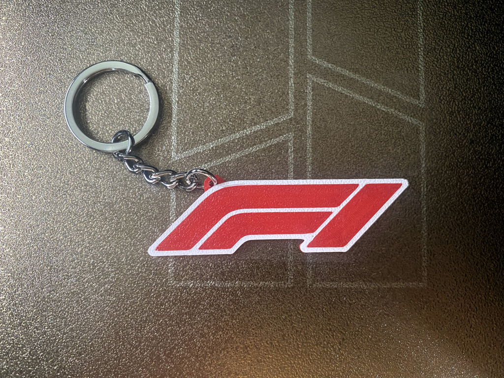 F1 Keychain