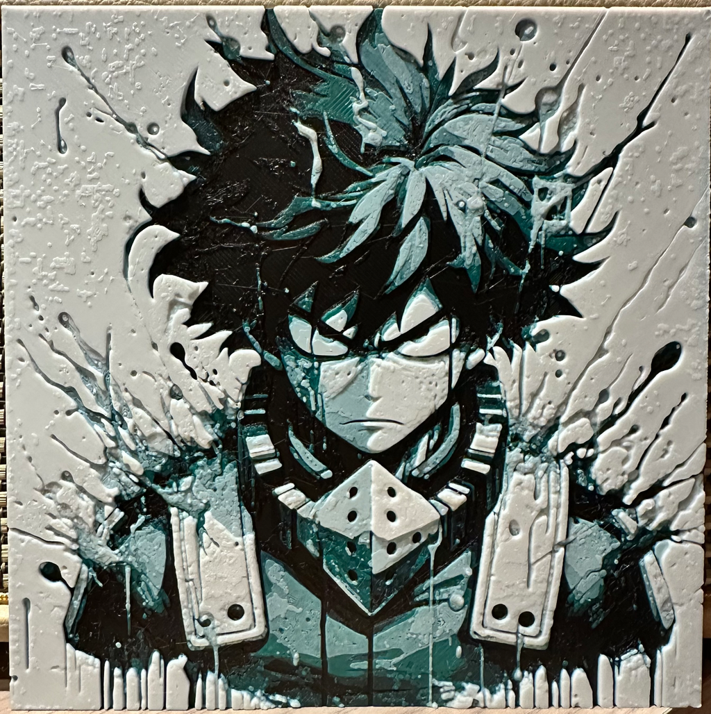 Deku my hero academia (HueForge)
