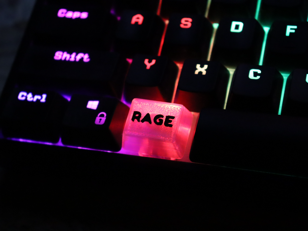 Rage Quit - Cherry MX Keys