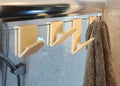 6mm Glass Door Towel Hooks - No Supports
