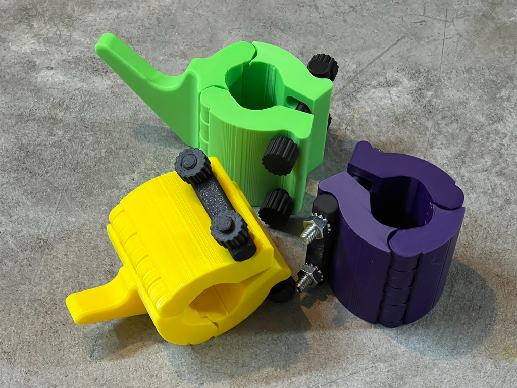 Hinged Pipe Clamp
