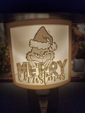 Grinch Lithophane Night Light