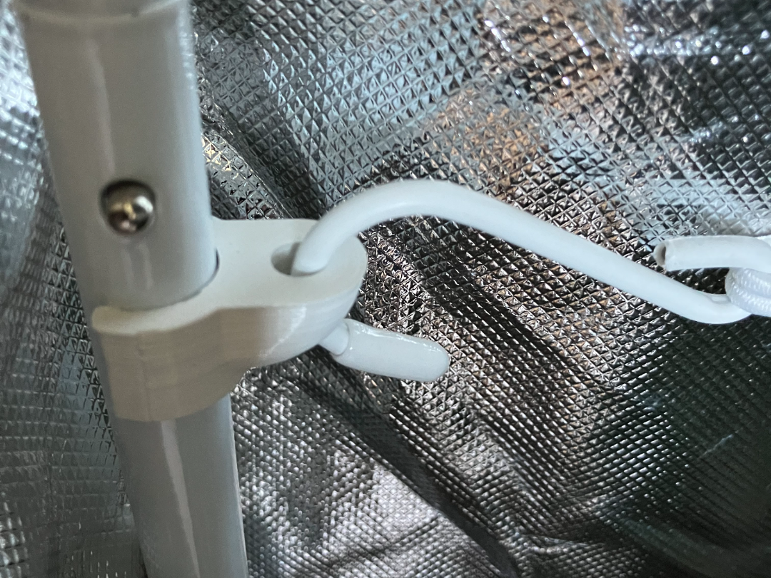 SCROG clips grow tent