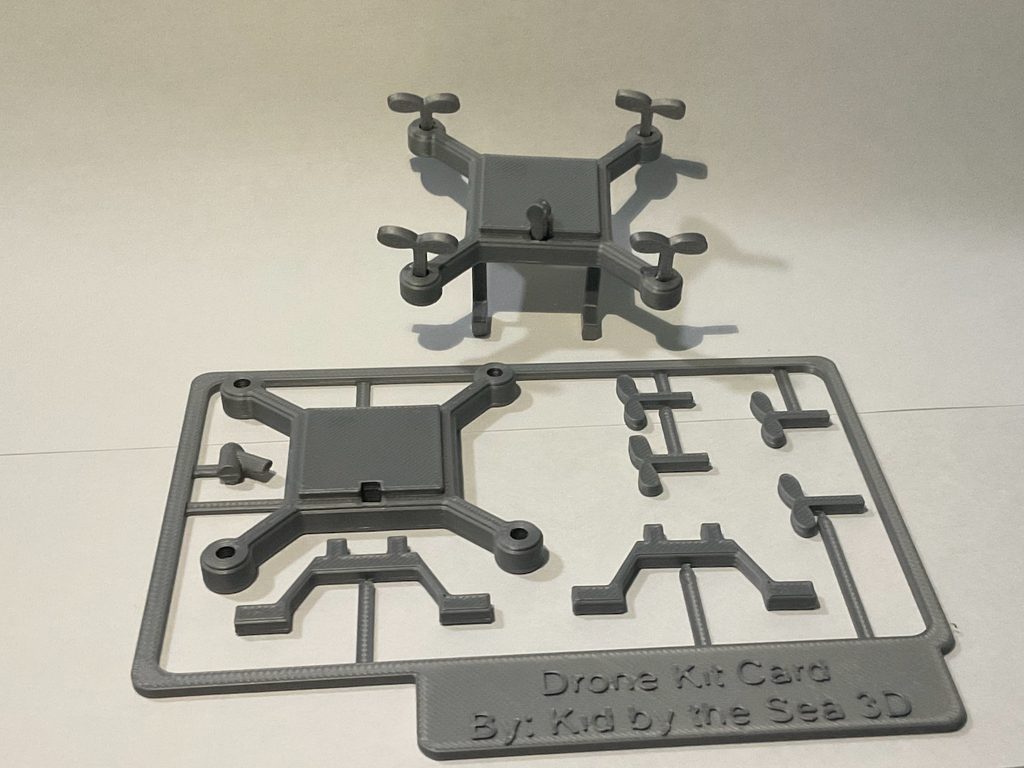 Drone Model Kit Card