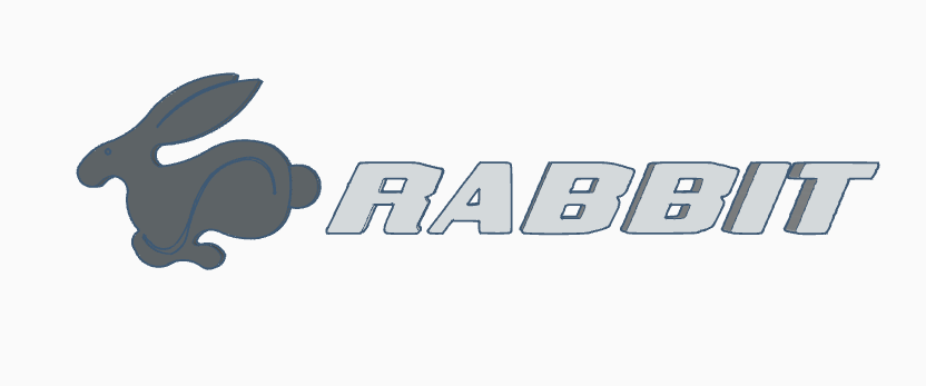 Volkswagen Rabbit emblem