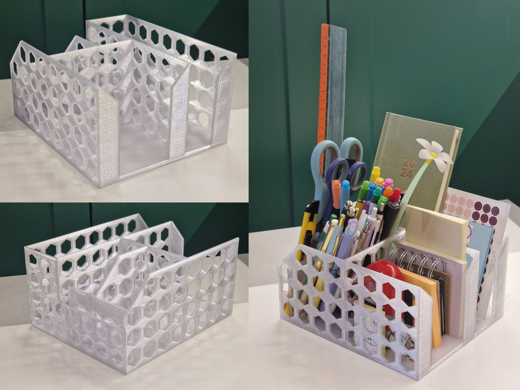 Desk office organizer pen holder
