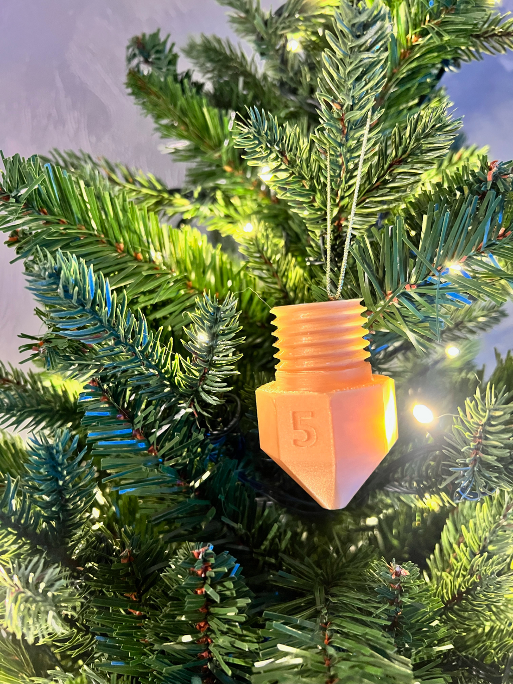 Christmas Tree Nozzle Ornament