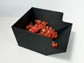 Open front retail display box