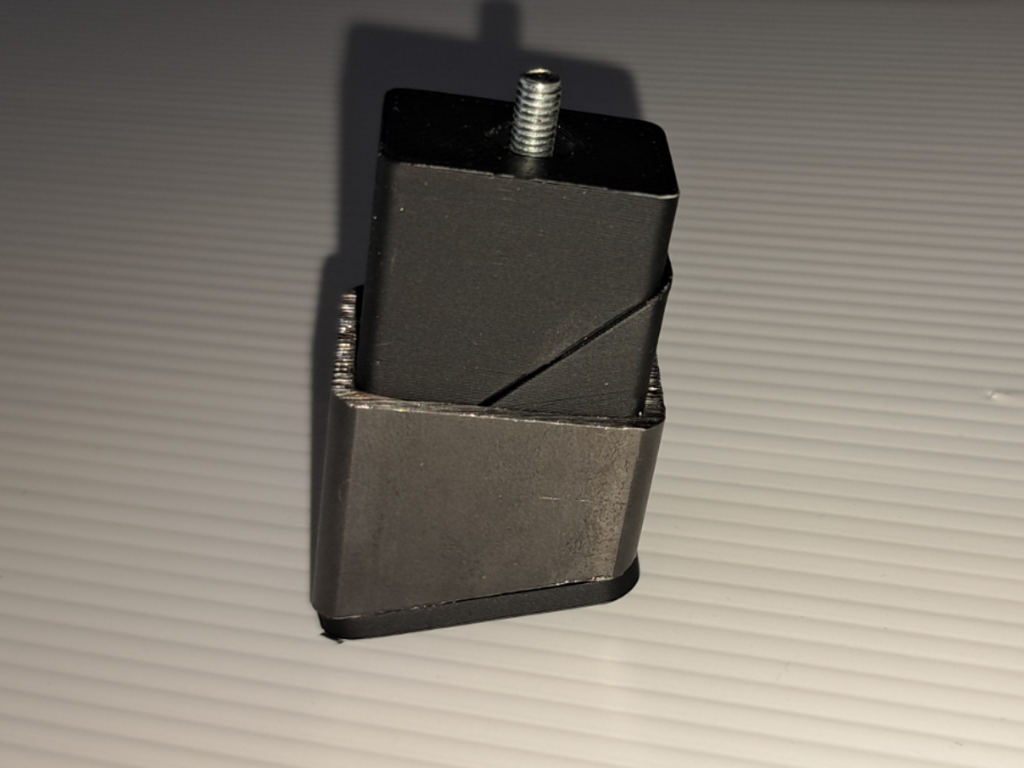 piedino auto serrante per scatolare 30x20