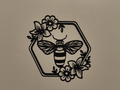 bee wall art