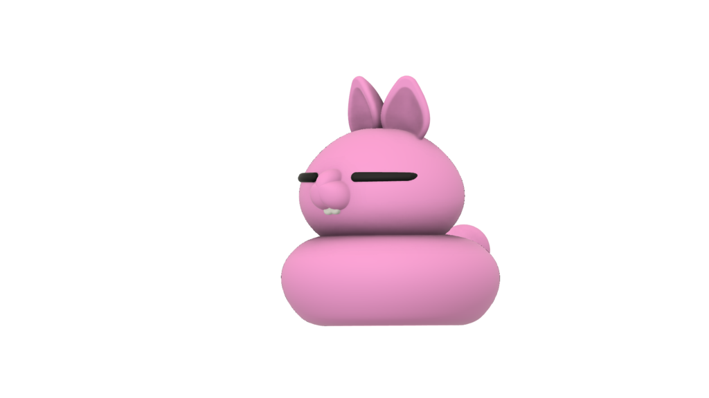 Sleeping Easter Bunny