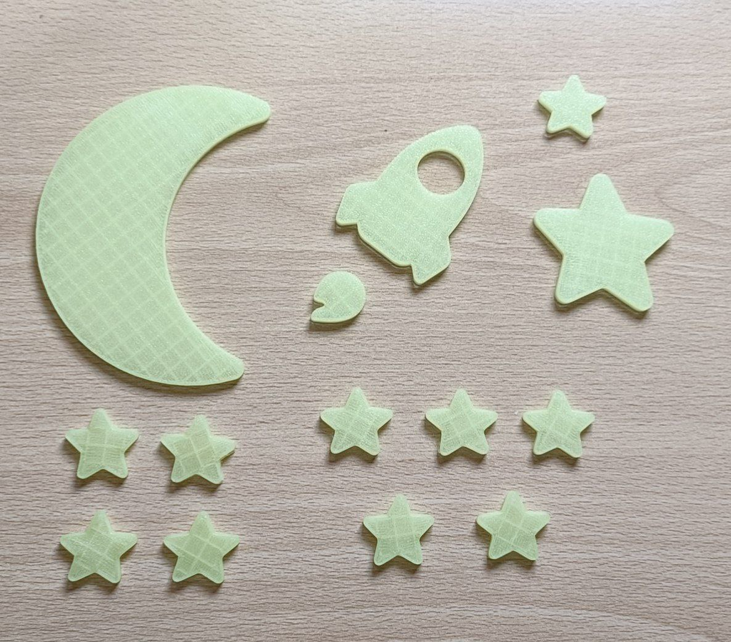 Illuminated universe decoration