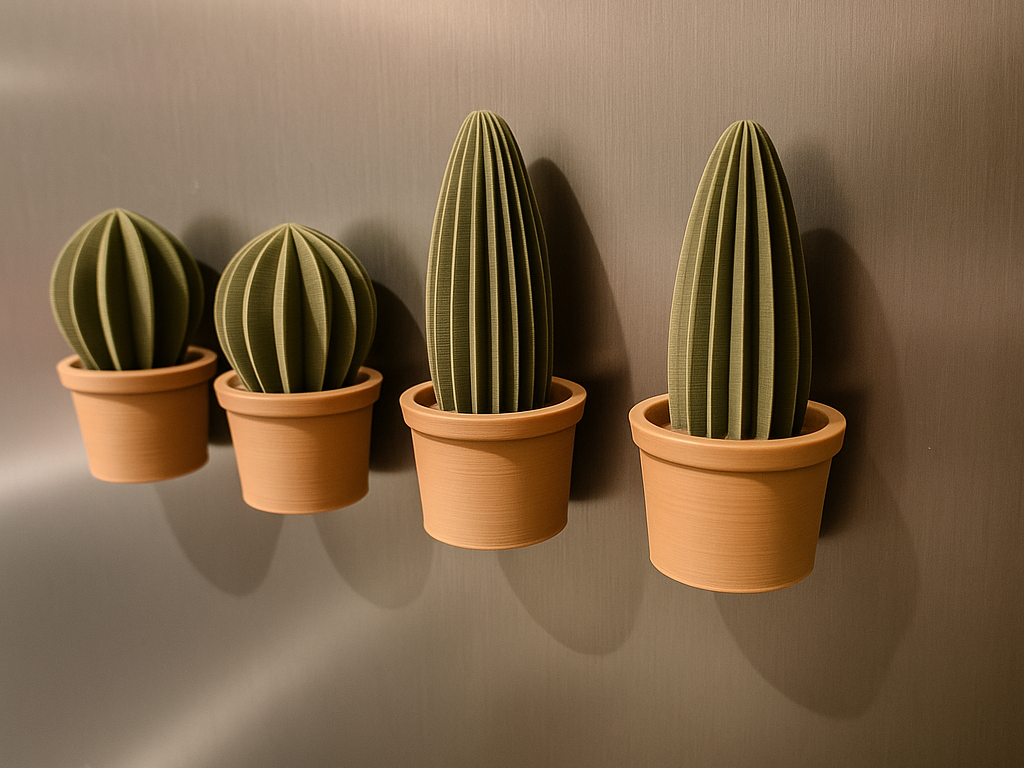 Magnetic Cactus - Fridge Plant - no AMS needed