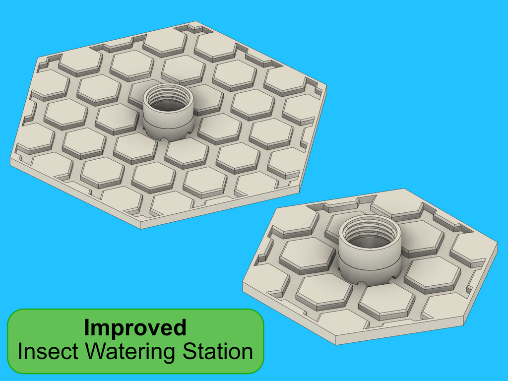 Improved Insect Water Station (parametric)