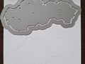 Slepa mapa Slovenska - "Blind" map of slovakia