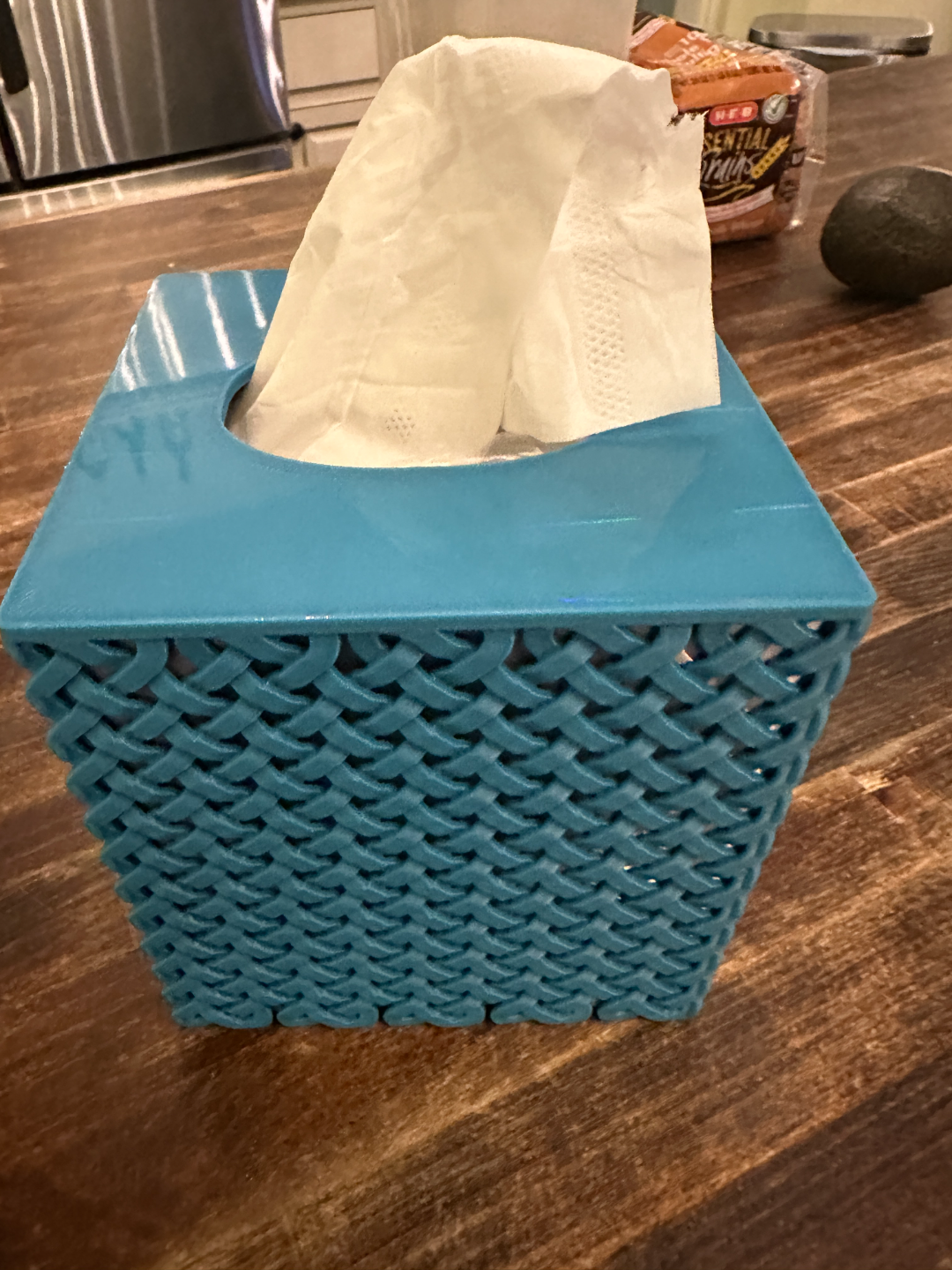 Tissue box cover