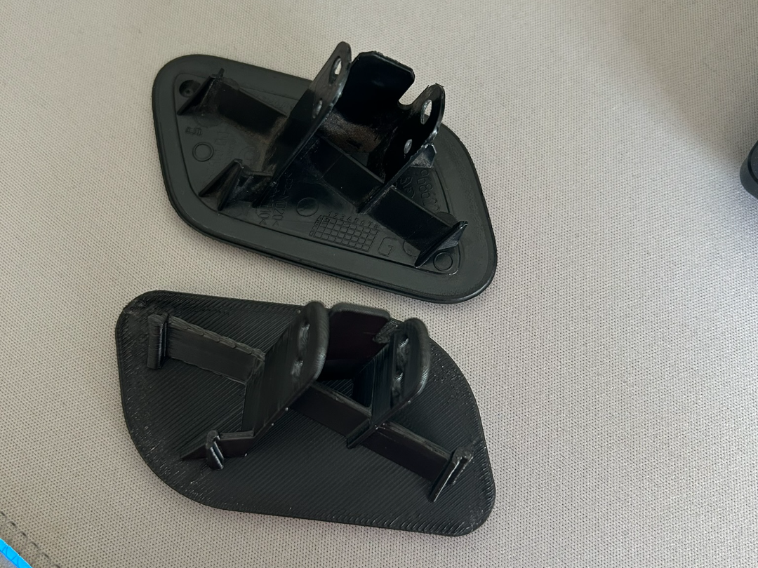 Peugeot 5008 headlight washer cover cap