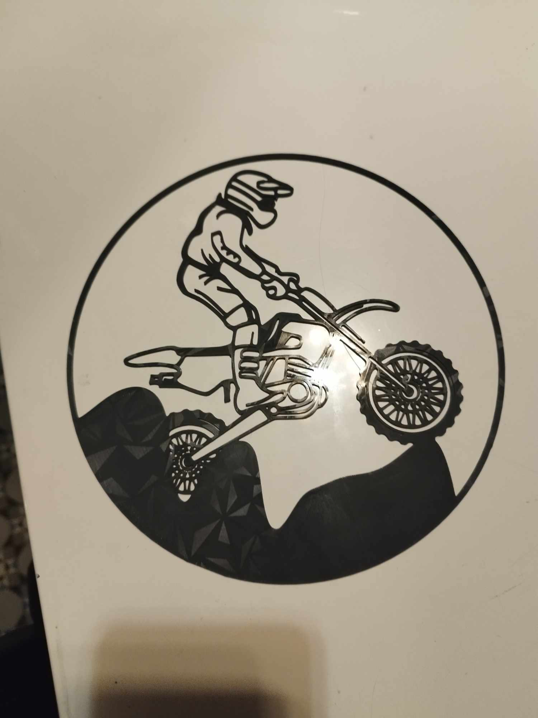 wall decoration bike