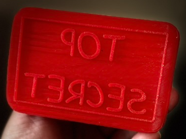 Top Secret Red Stamp