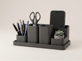 Tech-Station Desk Organizer