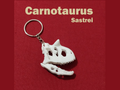 Llavero Craneo de Carnotaurus Sastrei