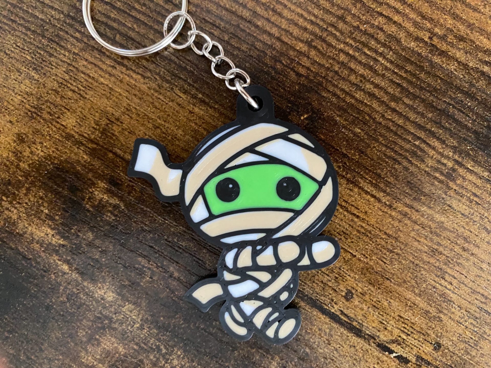3D Printed Mummy Keychain
