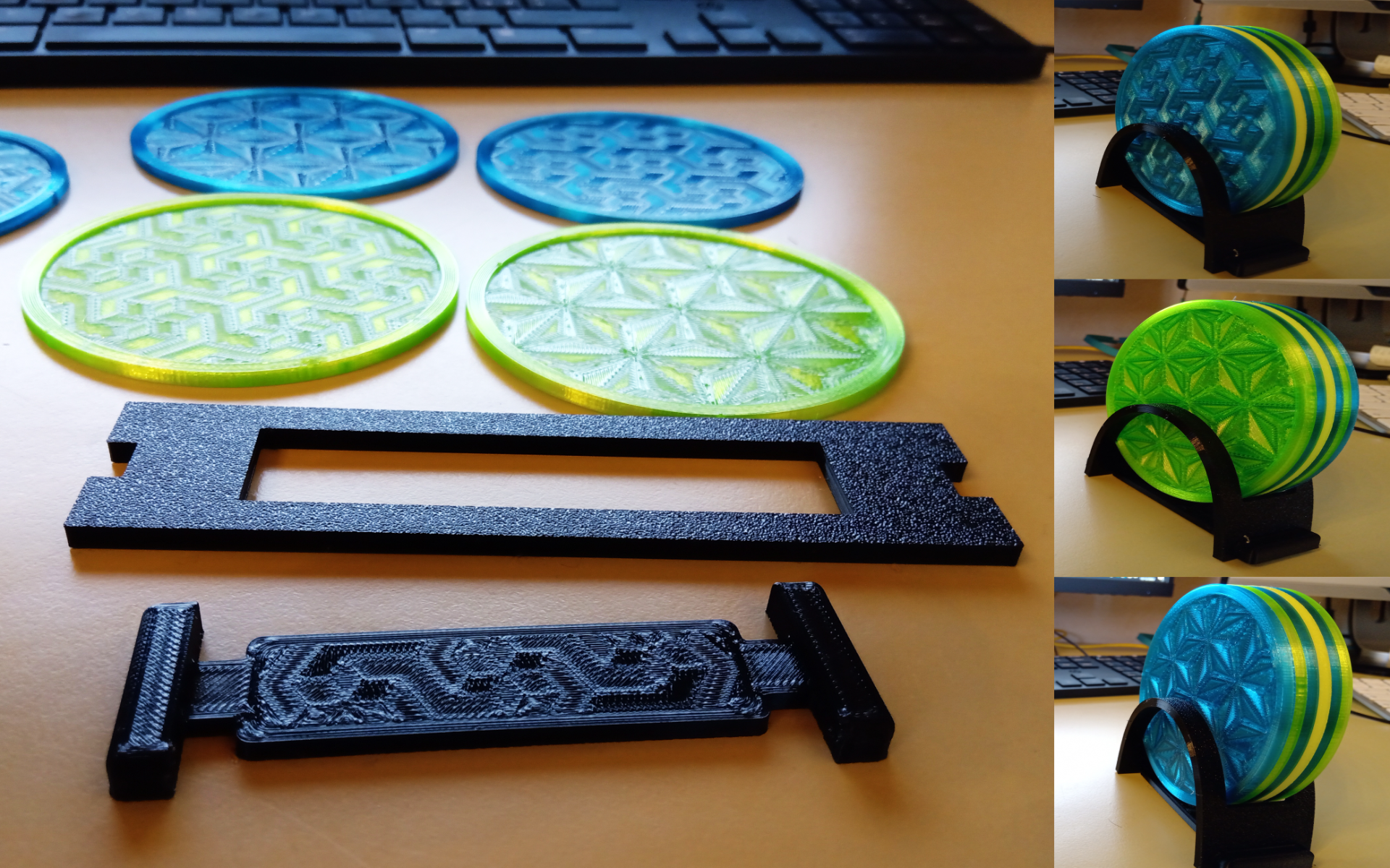 TPU - coasters and holder