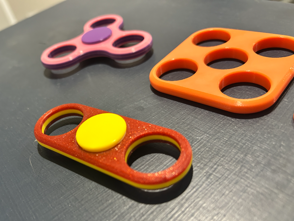 Smaller fidget Spinners