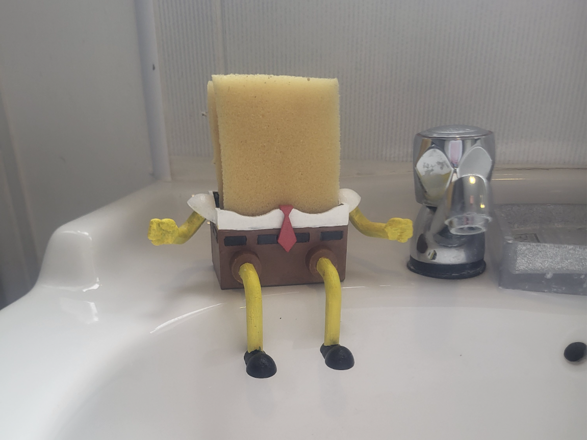 spongebob sponge holder
