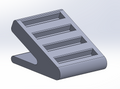 Keyboard angle riser