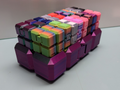 Infinity Cube Display Container