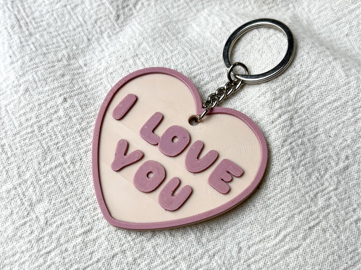 Keychain I Love You