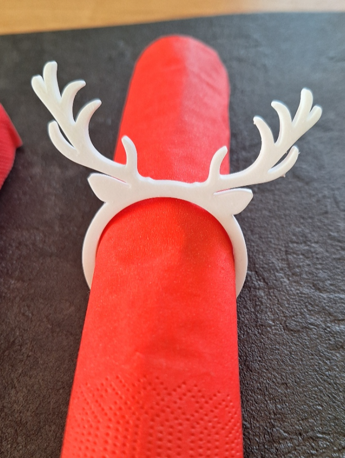 New Year Christmas napkin ring