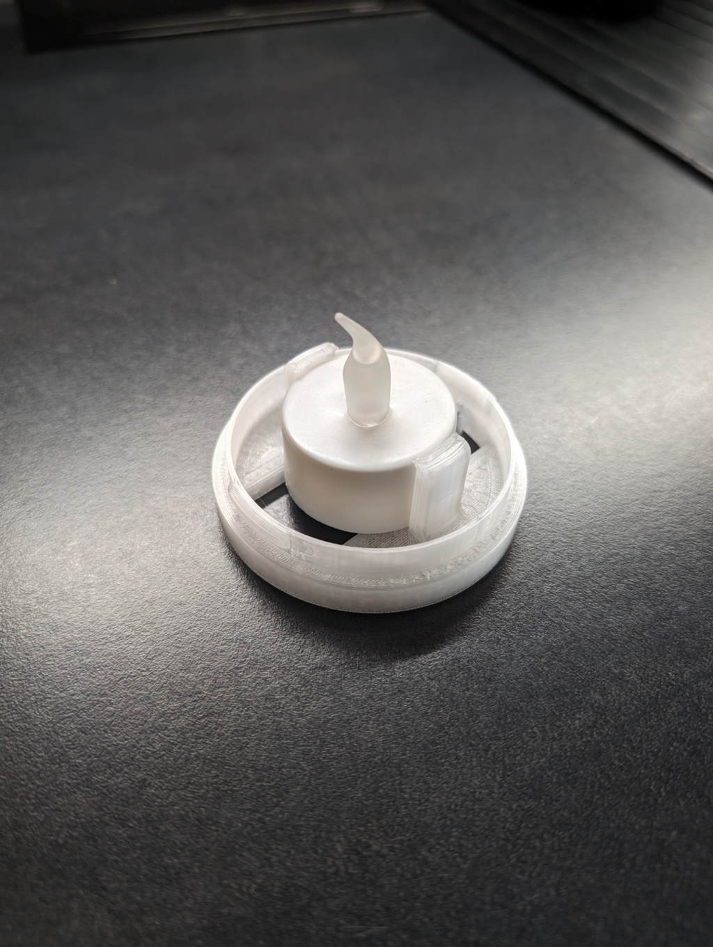 Tea Light base For Bambu Lap Led Lamp Kit 001