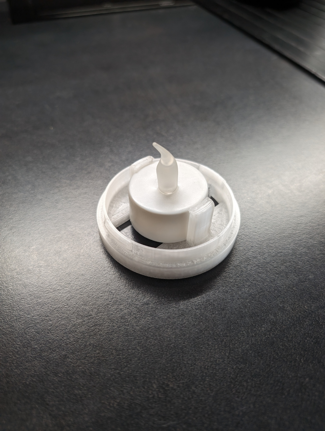 Tea Light base For Bambu Lap Led Lamp Kit 001