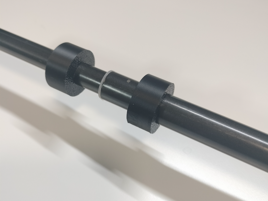 Curtain rod adapter Friction Fit for big bracket