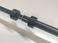 Curtain rod adapter Friction Fit for big bracket