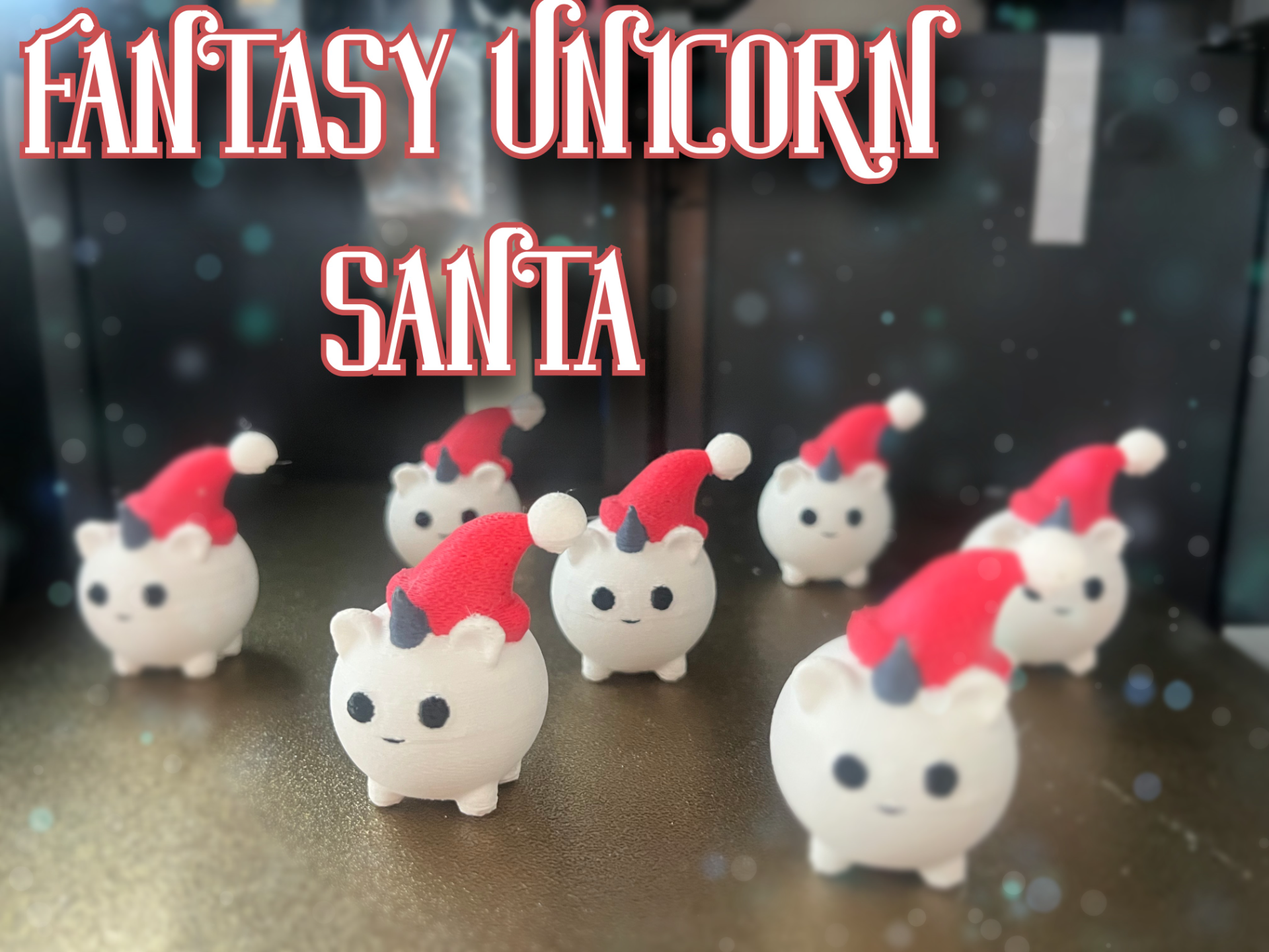 Mini Unicorn Santa AMS ready