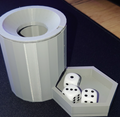 Mini dice tower ideal - for 1x1cm dice and smaller