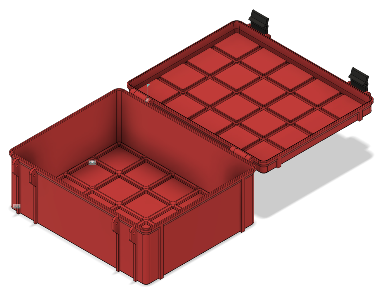 Gridfinity 5x4x12 Rugged Box