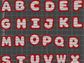 Alphabet Straw Toppers (8mm & 10mm) AMS and Pause